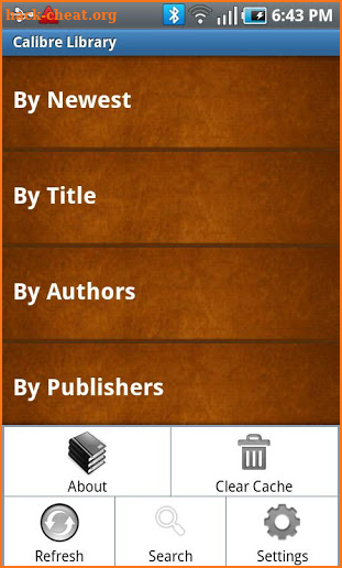 Calibre Library screenshot