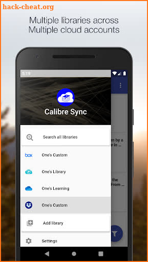 Calibre Sync screenshot