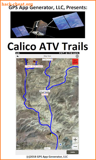 Calico ATV OHV Trails screenshot