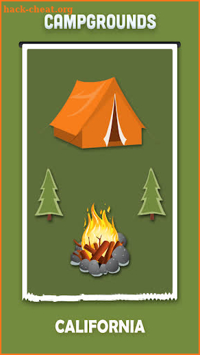 California Campgrounds screenshot