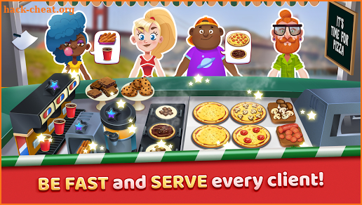California Pizza Truck - Fast Food Cooking Game screenshot
