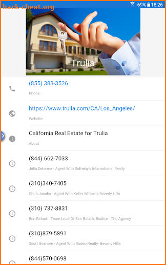 California Real Estate for Trulia screenshot