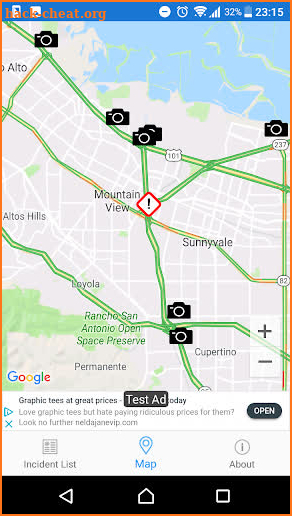 California Roads - Traffic and Cameras screenshot
