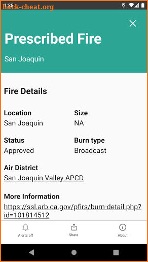 California Smoke Spotter screenshot