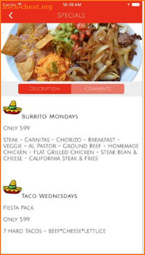 California Taco Shop screenshot