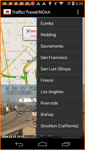 California Traffic Cameras Pro screenshot