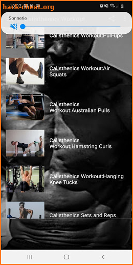 calisthenics workout - beginners guide screenshot