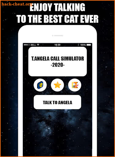 Call Angela’s -Talking Cat Angela’s Call Simulator screenshot