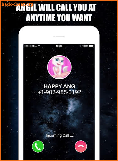 Call Angela’s -Talking Cat Angela’s Call Simulator screenshot