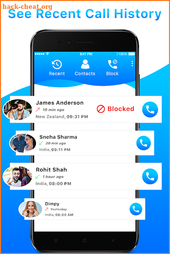 Call Blacklist Plus - Call Blocker screenshot