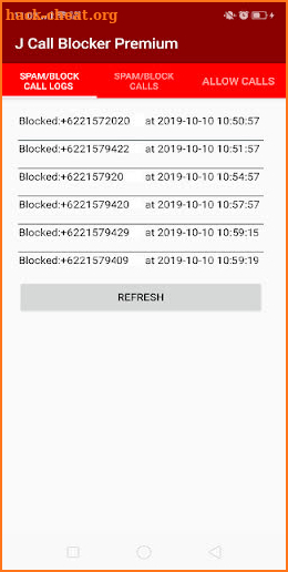 Call Blocker Premium Offline screenshot