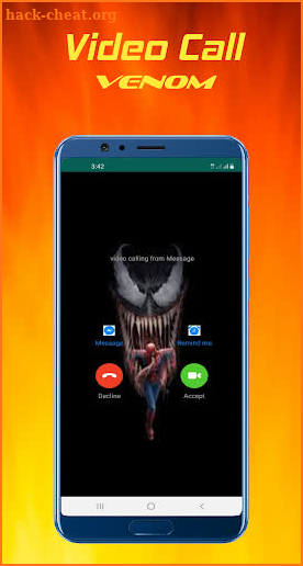 Call, Chat Venom Fake Video Call screenshot