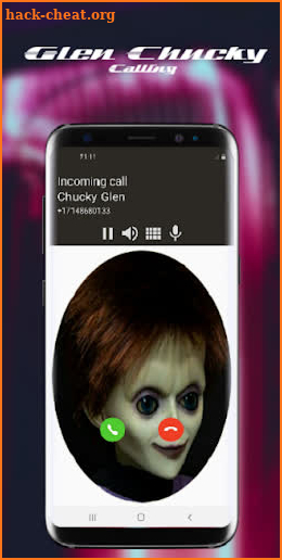 Call Chucky Glen | Fake Video Call screenshot