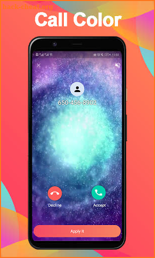 Call Color - call screen & caller flash screenshot