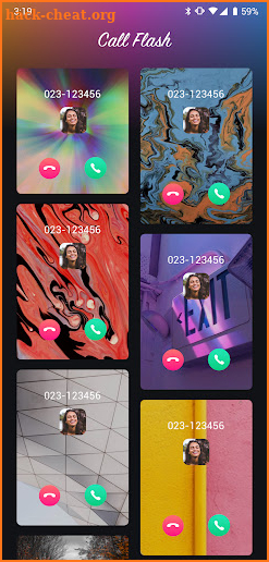 Call Flash - Color Call Screen screenshot