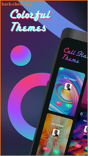 Call Flash Show - Colorful Phone Screen screenshot