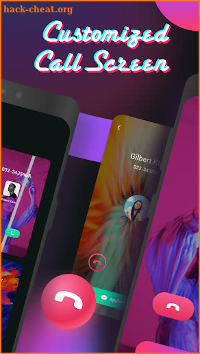 Call Flash Show - Colorful Phone Screen screenshot