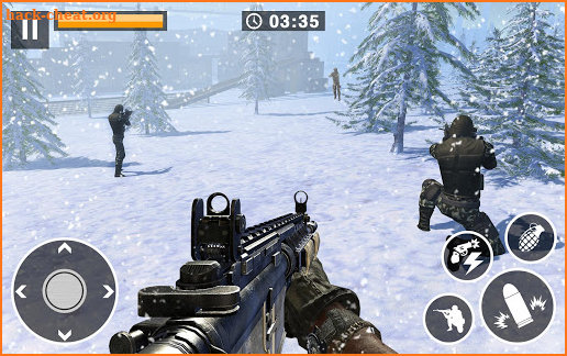 Call for War - Winter survival Snipers Battle WW2 screenshot