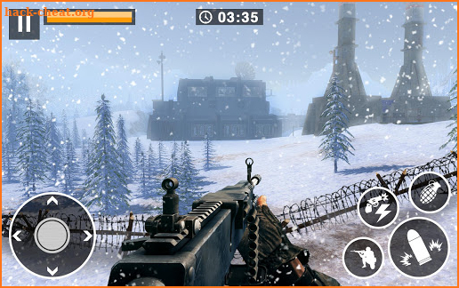 Call for War - Winter survival Snipers Battle WW2 screenshot