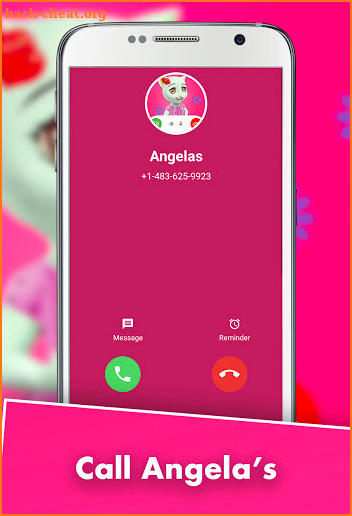 Call from Angela’s Chat + Call Simulator screenshot