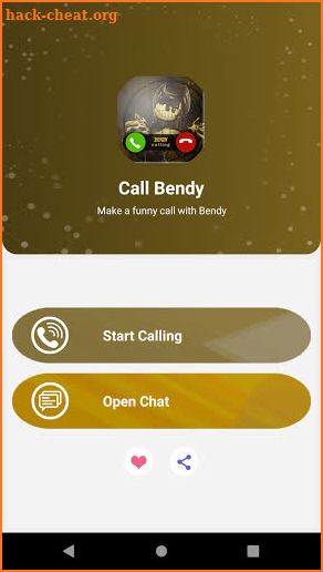 Call from Bendy 📱 Call + Chat screenshot