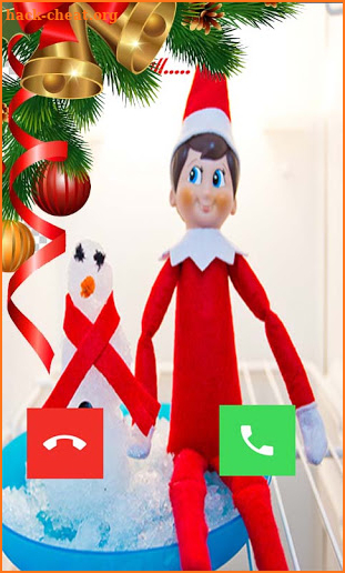 Call From Elf On The Shelf Simulator Video Call screenshot
