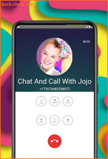 Call from Jojo Chat & Video Call screenshot
