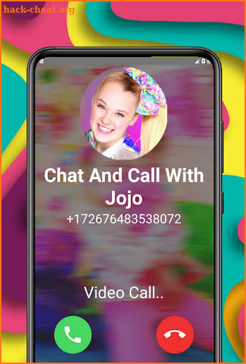 Call from Jojo Chat & Video Call screenshot