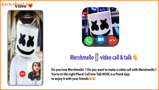Call from Mershmello 📱 video call & talk +chat screenshot