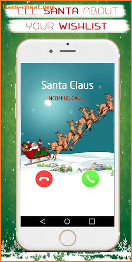 Call from santa claus screenshot
