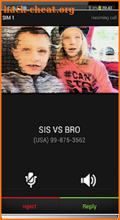 Call From sis vs bro screenshot