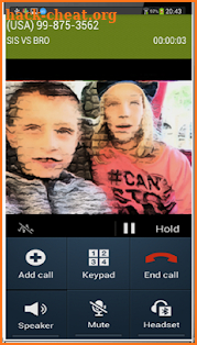 Call From sis vs bro screenshot
