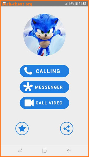 Call from Sonnic Video & Chat Simulator Prank screenshot