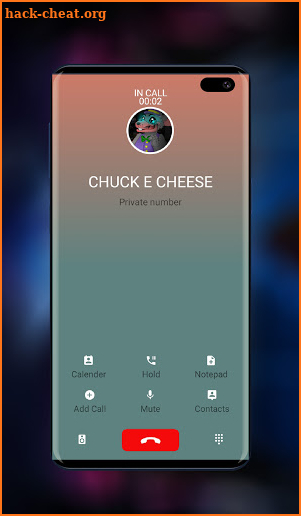 Call from the scary Chuck e Cheese's screenshot