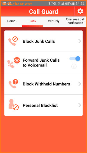 Call Guard screenshot