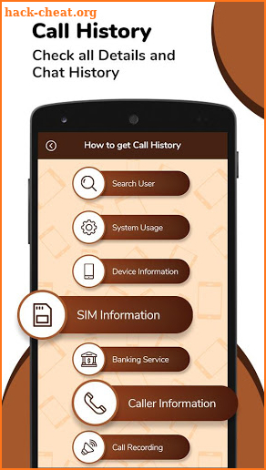 Call History : Any Number Details screenshot