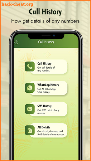 Call history manager: Get call details of any user screenshot