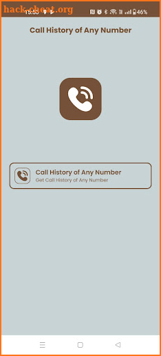 Call history of any number screenshot