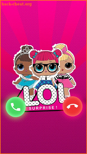 Call Lol dolls Chat + video call (Simulation) screenshot