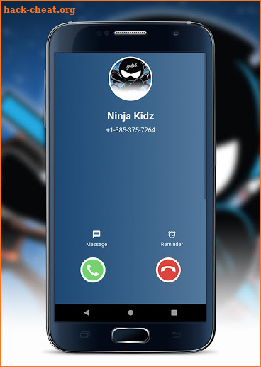Call Ninja Kidz tv Fake Video Call and Chat screenshot