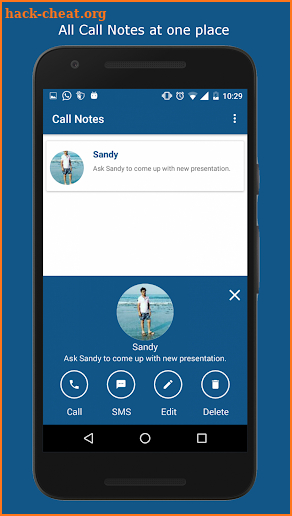 Call Notes Pro - Notes in Hand screenshot