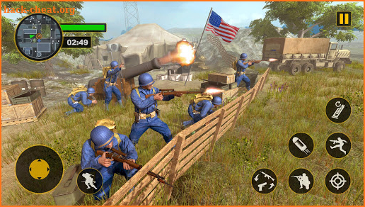 Call of Civil War Last Battlegrounds Shooting Game screenshot