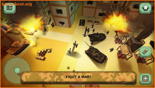 Call of Craft: Blocky Tanks Battlefield screenshot