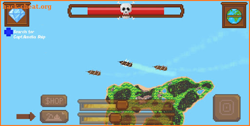 Call Of Kraken: Pirate Retro Adventure Game screenshot