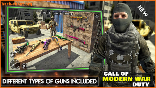 Call of Modern War Duty - New Shooting Games screenshot