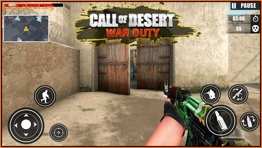 Call of the Desert War Duty : Shooting Games 2020 screenshot