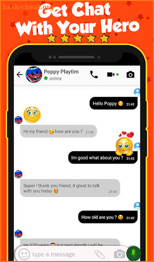 Call Poppy Playtime and squid screenshot
