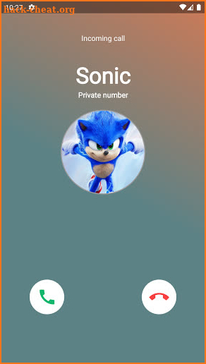 Call Prank for Sonic screenshot