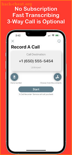Call Recorder &Transcriber Pro screenshot