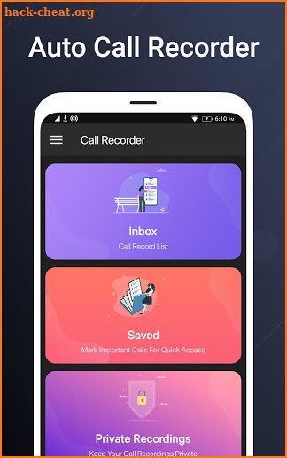 Call Recorder - Automatic Call Recorder Free (ACR) screenshot